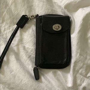 Coach leather wallet